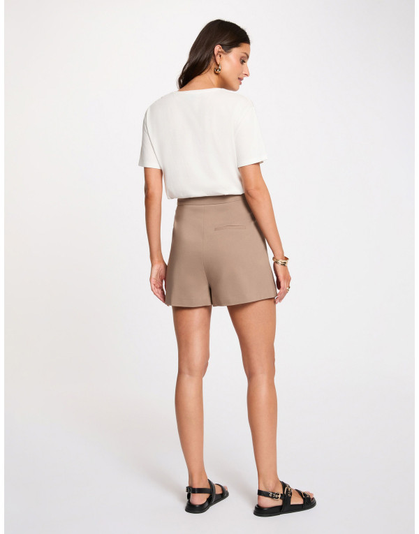 jupe-short Morgan femme, vue de dos