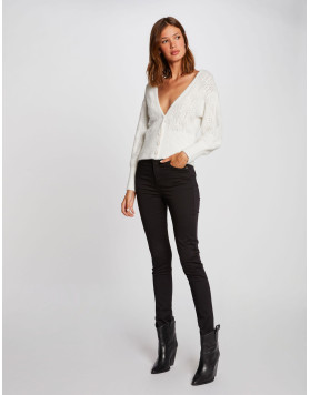Pantalon slim noir femme Morgan – PACO