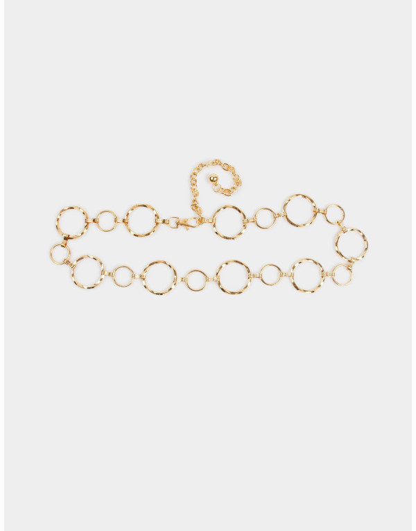 Ceinture chaîne dorée Morgan femme