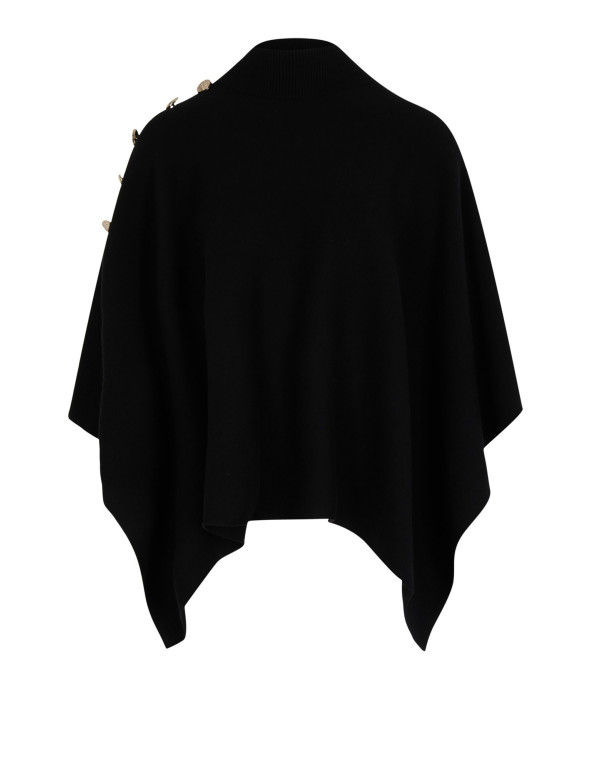Cape col montant noire Morgan femme