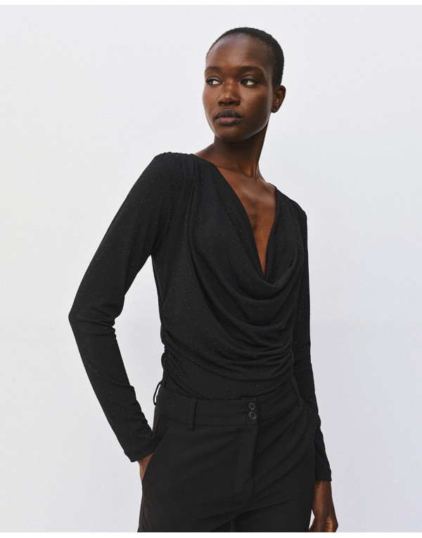 Blouse élégante noire Access Fashion femme