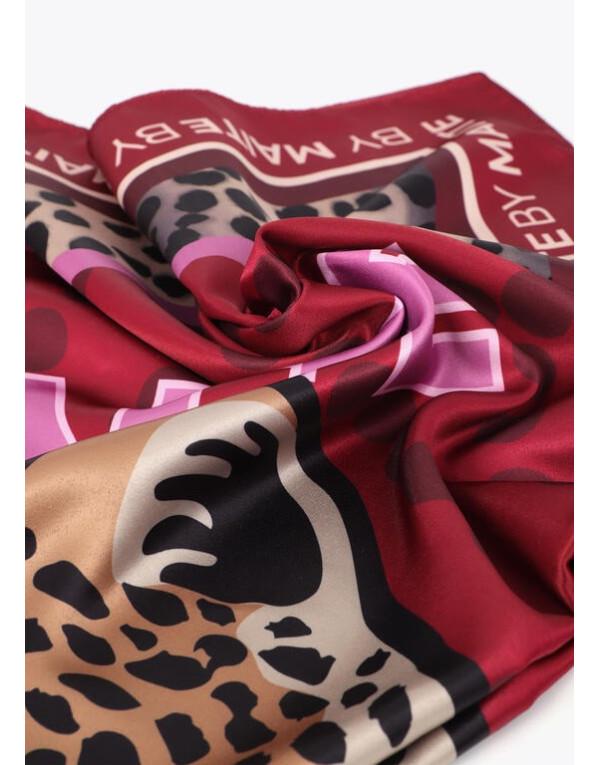 Foulard Tiger Face By Maite porté femme