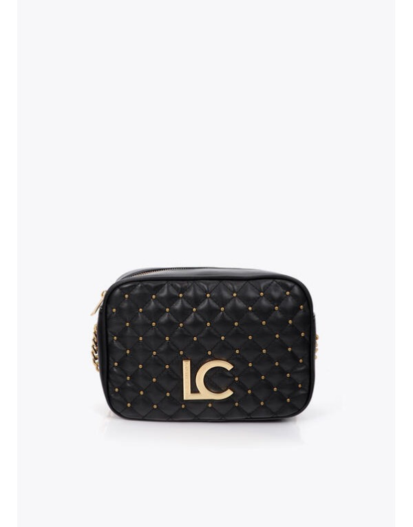 Sac bandoulière matelassé noir Lola Casademunt femme