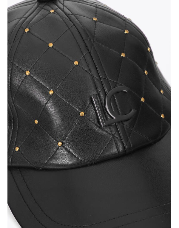 Casquette noire logo LC Lola Casademunt