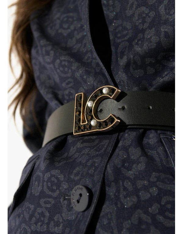 Ceinture noire boucle LC Lola Casademunt