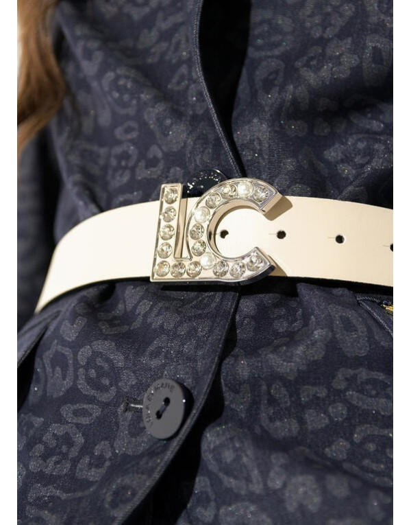 Ceinture noire et écrue réversible Lola Casademunt