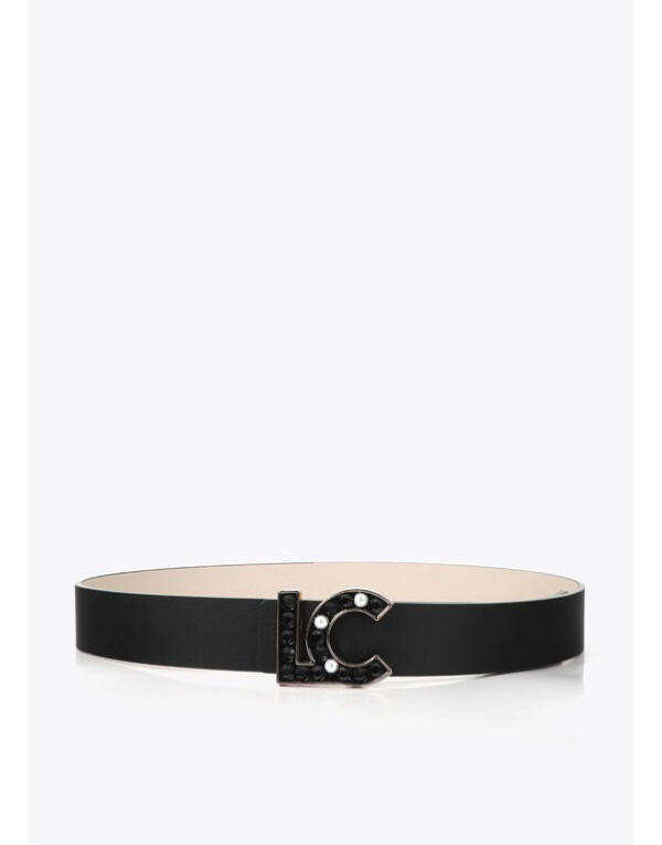 Ceinture noire et écrue réversible Lola Casademunt