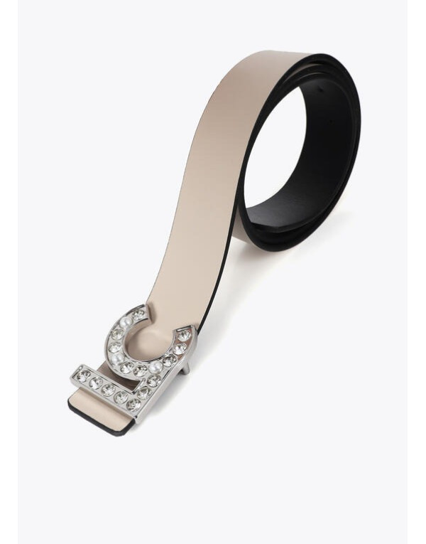 Ceinture noire et écrue réversible Lola Casademunt