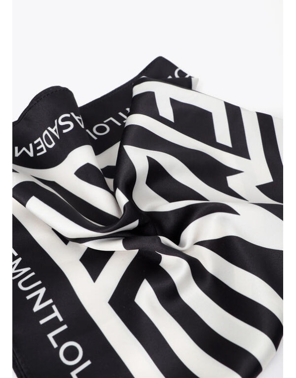 Foulard logo optique Lola Casademunt 55 x 55 cm
