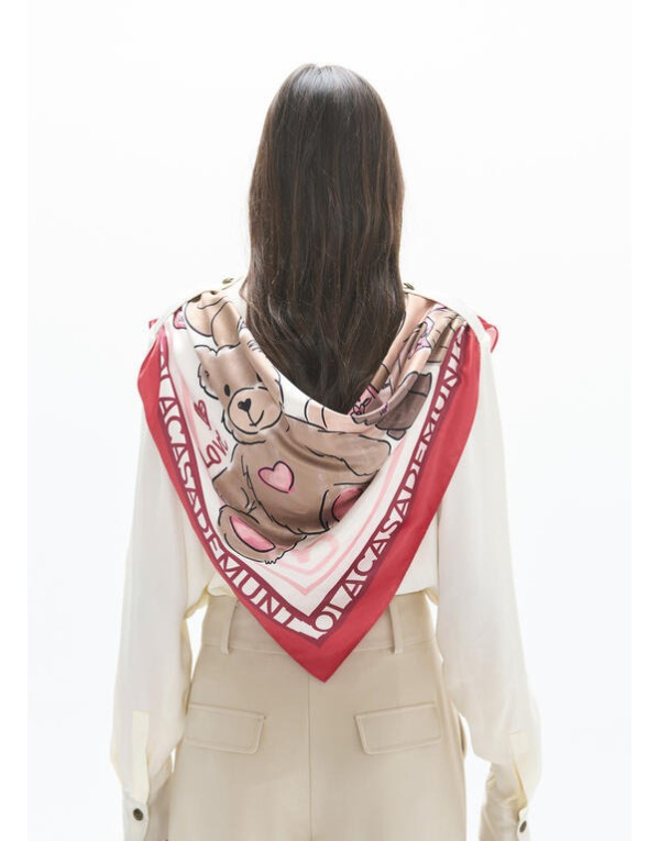 Foulard ours Lola Casademunt 90 x 90 cm