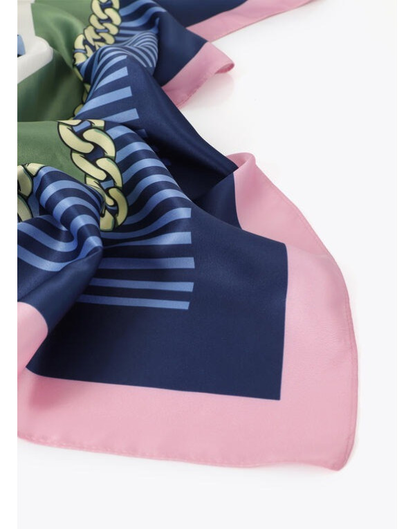 Foulard LC Blue Animal Lola Casademunt 90 x 90 cm