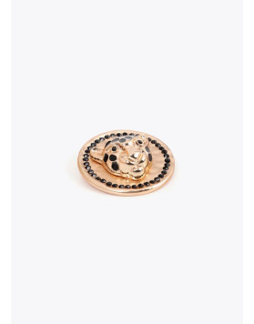 Broche Médaillon Tête de Léopard Lola Casademunt