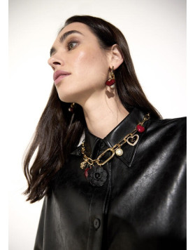 Collier Chaîne Dorée à Breloques Lola Casademunt