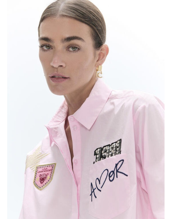 Chemise rose femme Lola Casademunt
